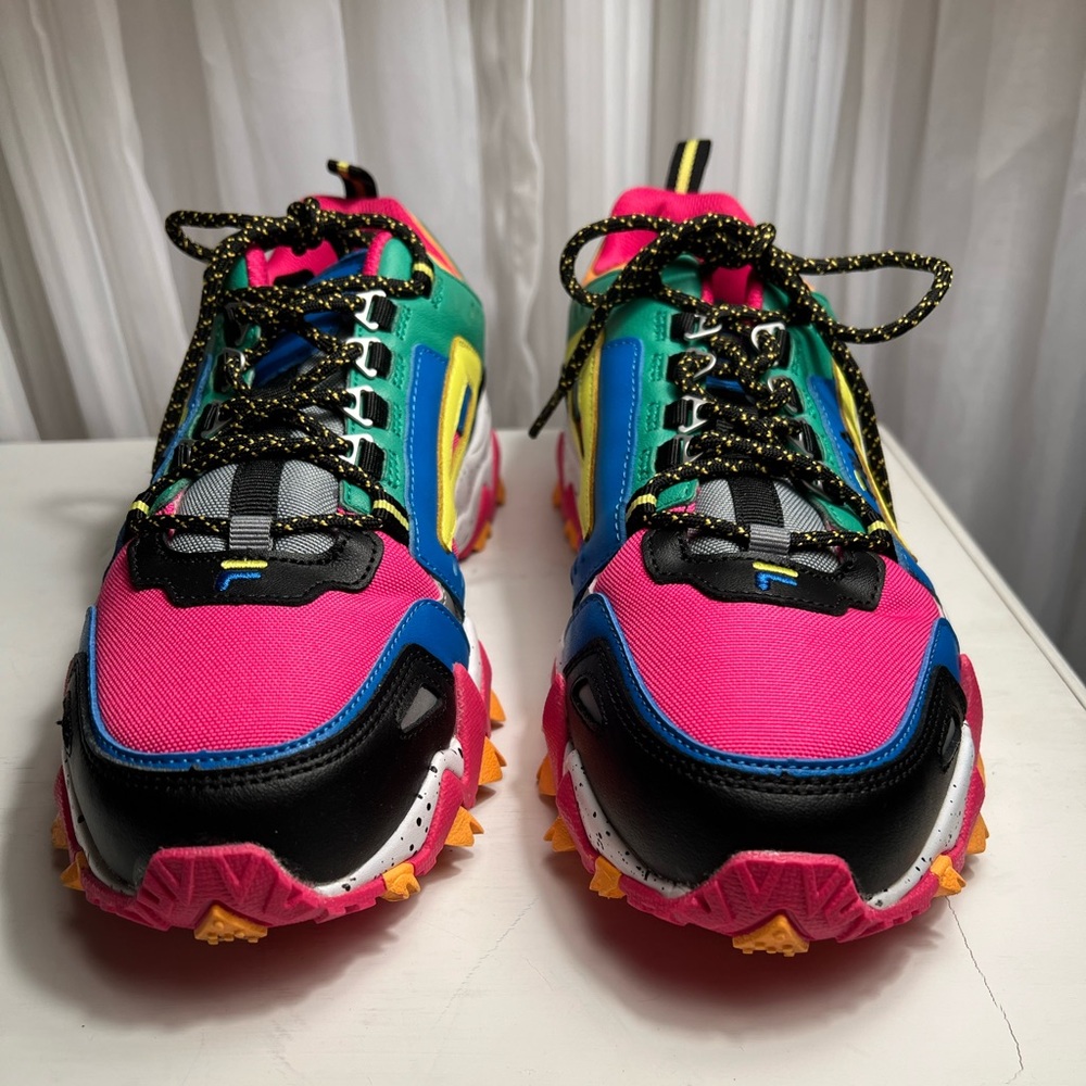Multicolor FILA sneakers. Women’s size 11